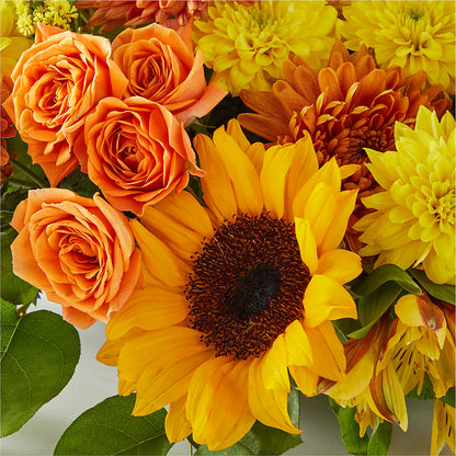Autumn Harmony Centerpiece –  Charleston Cut Flower Company, Charleston WV