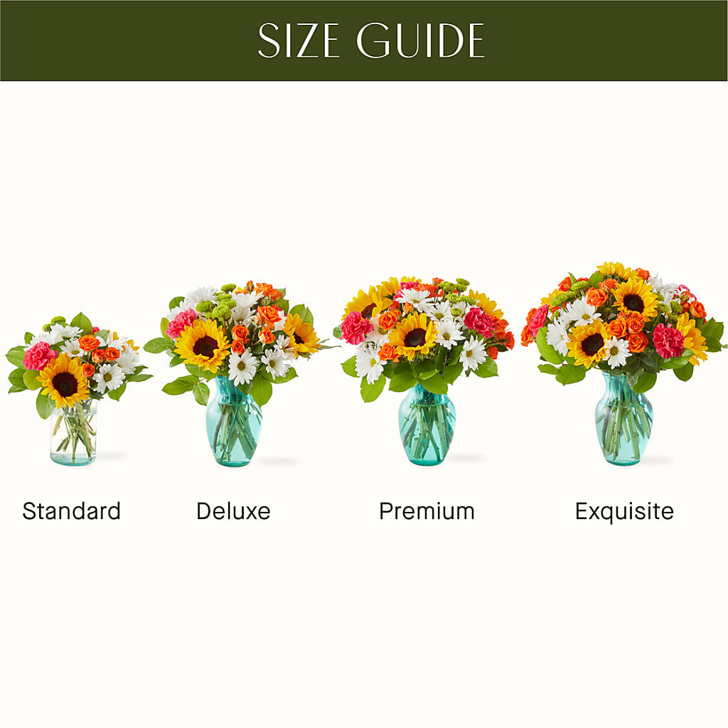 Sun-drenched Blooms Bouquet –  Charleston Cut Flower Company, Charleston WV