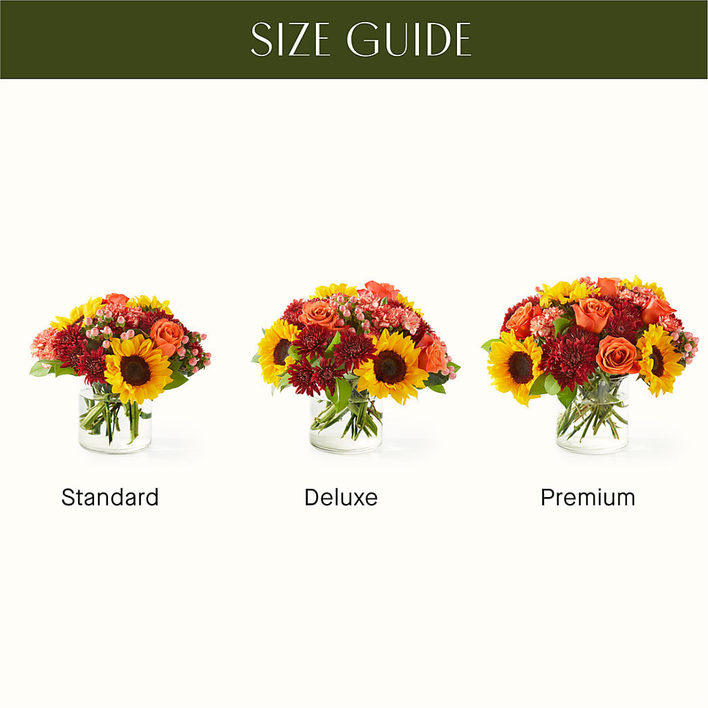 September Sunset Bouquet –  Charleston Cut Flower Company, Charleston WV