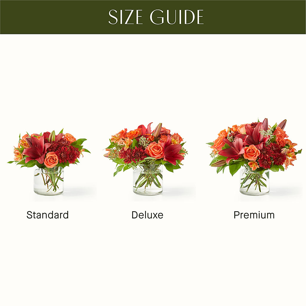 Crimson Leaves Bouquet –  Charleston Cut Flower Company, Charleston WV