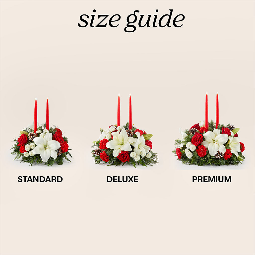 Seasonal Festivities Centerpiece –  Charleston Cut Flower Company, Charleston WV