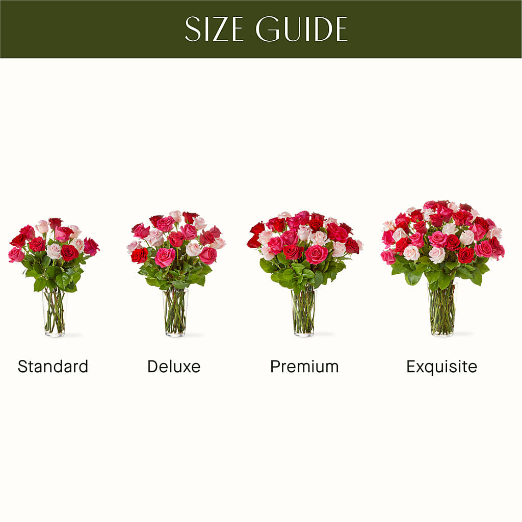 Charming Rose Bouquet –  Charleston Cut Flower Company, Charleston WV