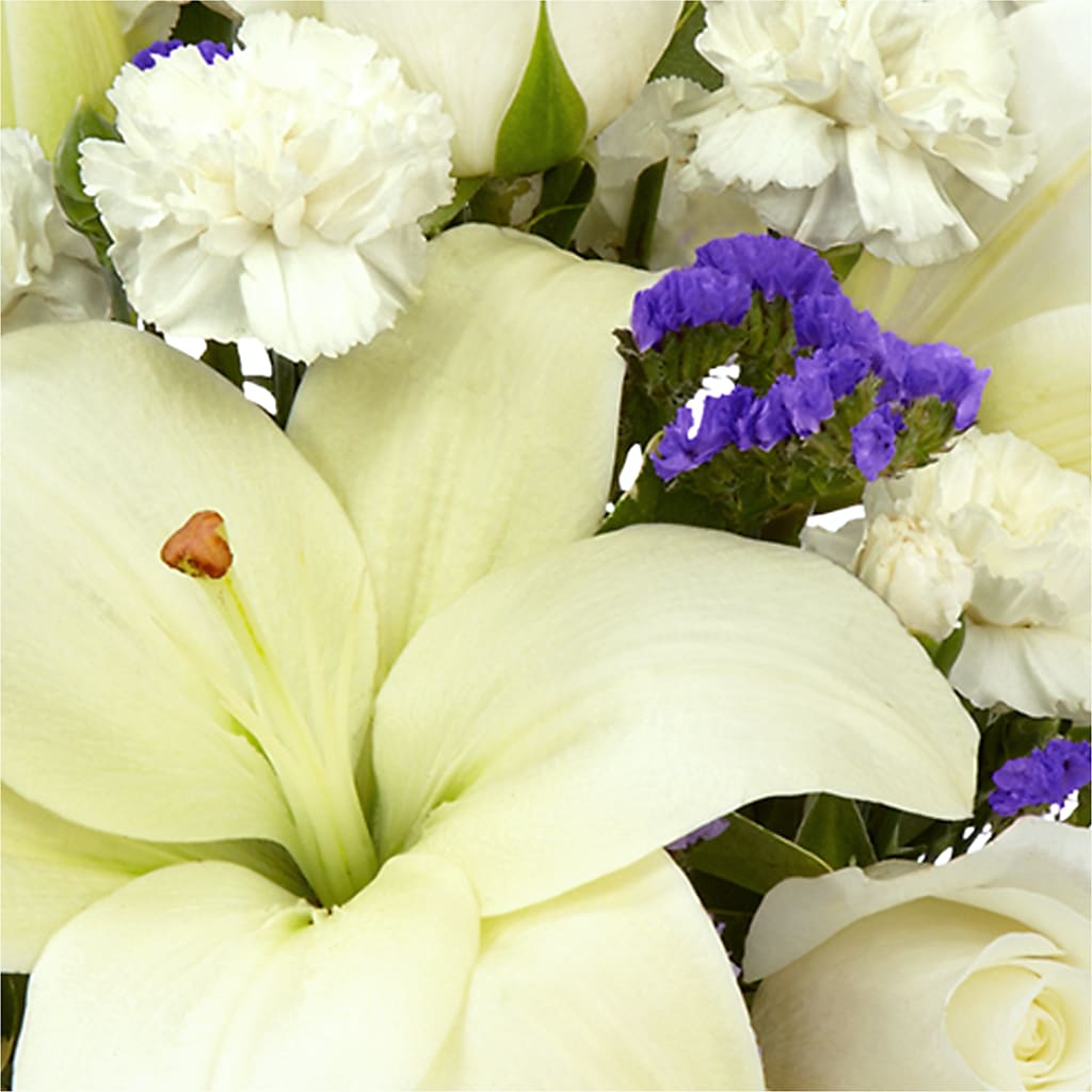 Sapphire Rush Bouquet –  Charleston Cut Flower Company, Charleston WV