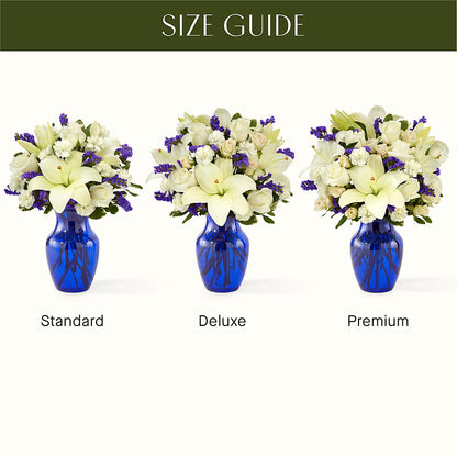 Sapphire Rush Bouquet –  Charleston Cut Flower Company, Charleston WV