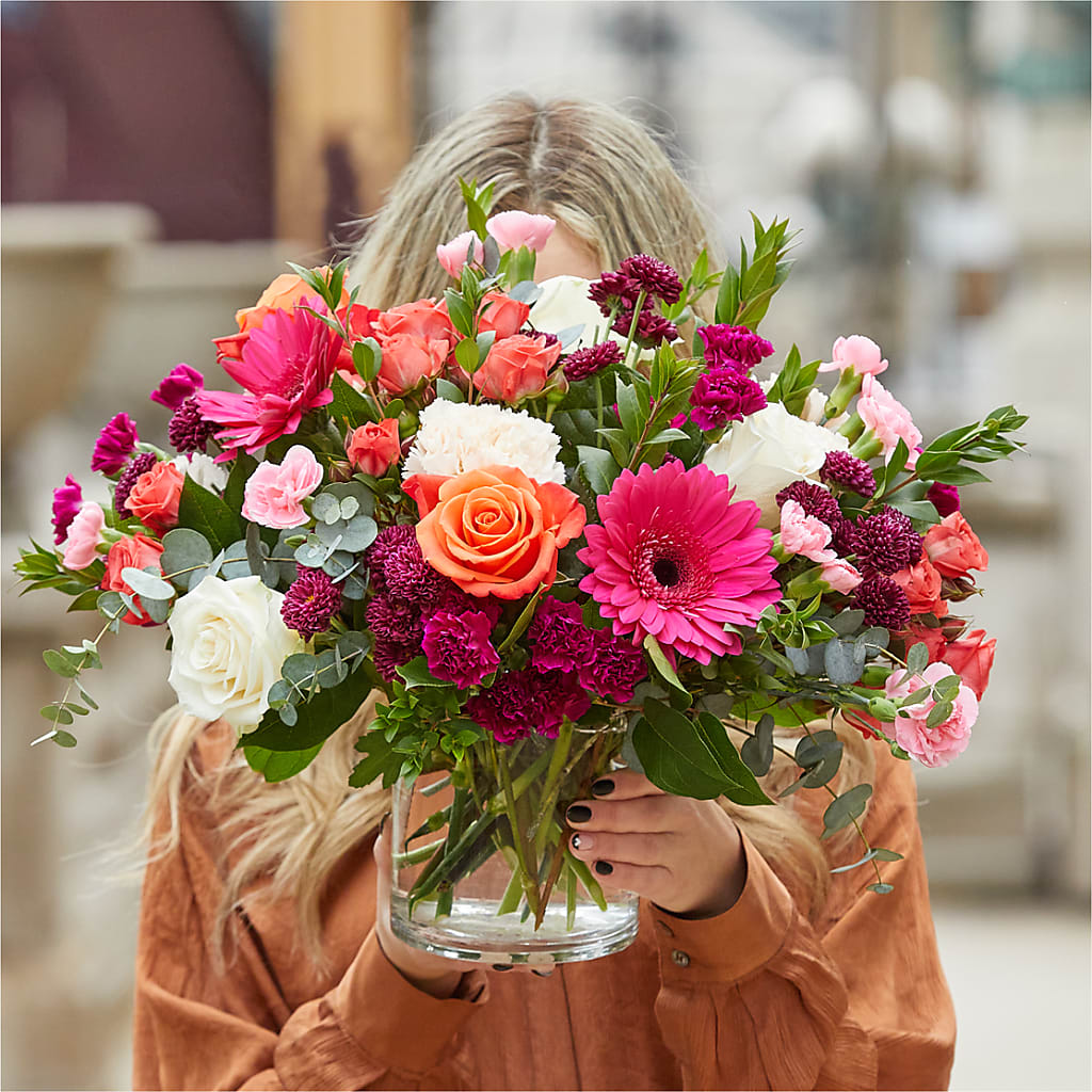 Smell the Roses Bouquet –  Charleston Cut Flower Company, Charleston WV