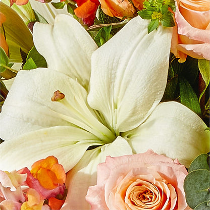 Grapefruit Splash Bouquet –  Charleston Cut Flower Company, Charleston WV