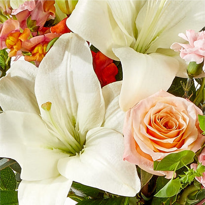 Grapefruit Splash Bouquet –  Charleston Cut Flower Company, Charleston WV