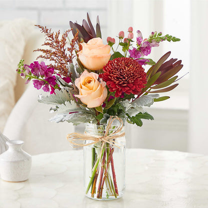 Moody Hues Bouquet –  Charleston Cut Flower Company, Charleston WV