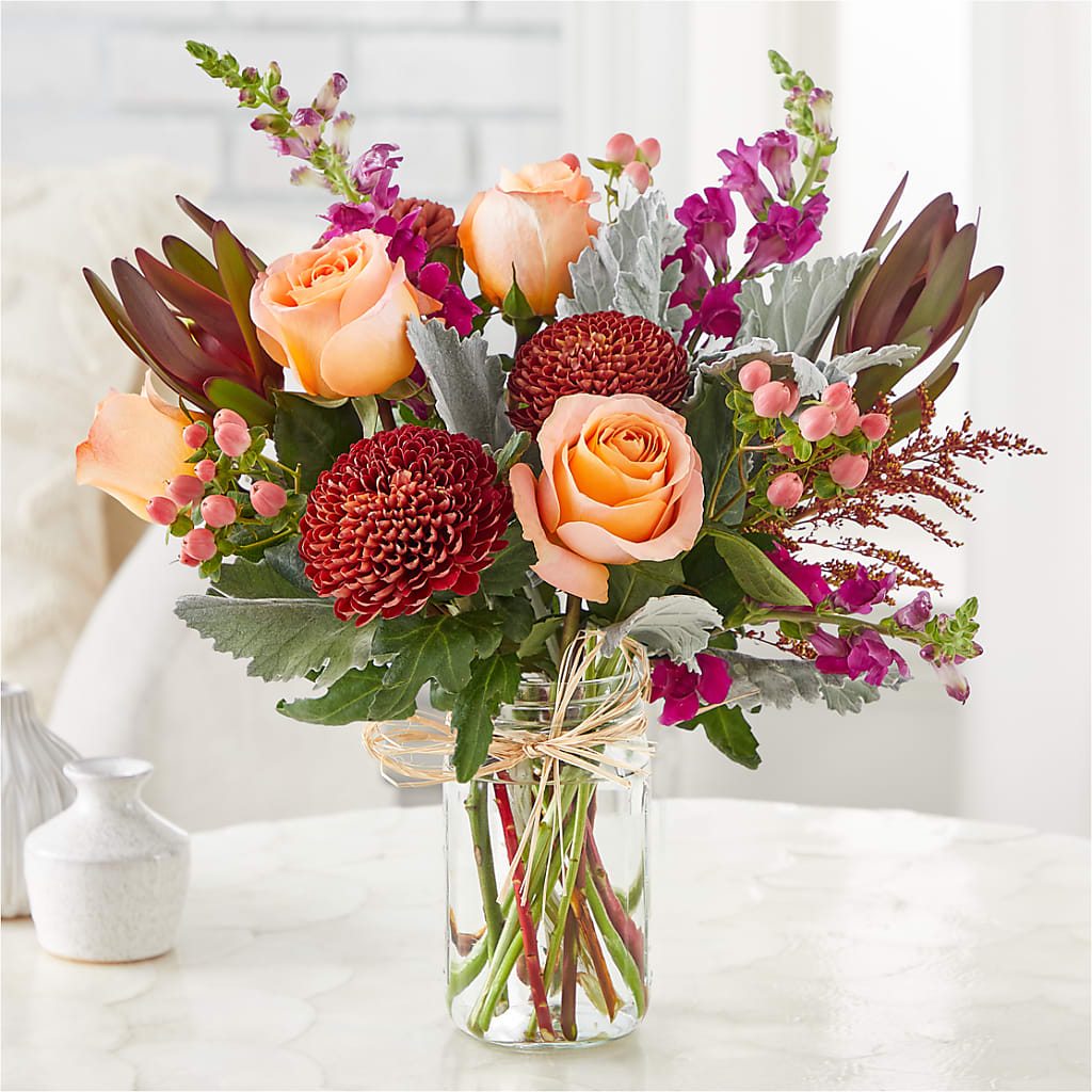 Moody Hues Bouquet –  Charleston Cut Flower Company, Charleston WV