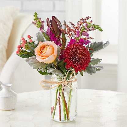 Moody Hues Bouquet –  Charleston Cut Flower Company, Charleston WV