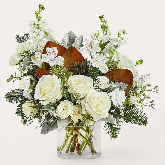Fresh Snowfall Bouquet –  Charleston Cut Flower Company, Charleston WV