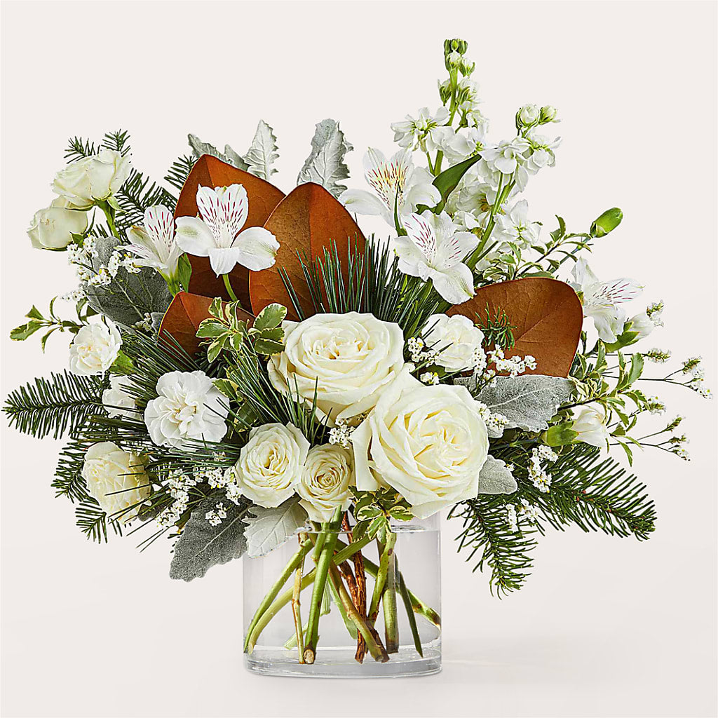 Fresh Snowfall Bouquet –  Charleston Cut Flower Company, Charleston WV