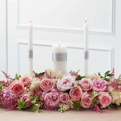 Worldwide Romance Unity Candle Arrangement –  Charleston Cut Flower Company, Charleston WV