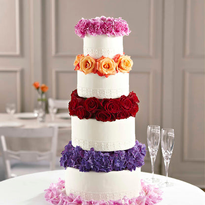 Infinite Love Cake Décor –  Charleston Cut Flower Company, Charleston WV