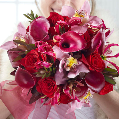 Heart of Hearts Bouquet –  Charleston Cut Flower Company, Charleston WV