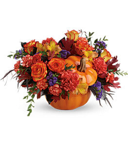 Teleflora's Hauntingly Pretty Pumpkin