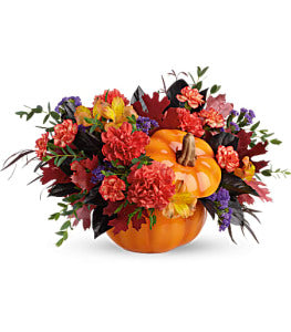 Teleflora's Hauntingly Pretty Pumpkin